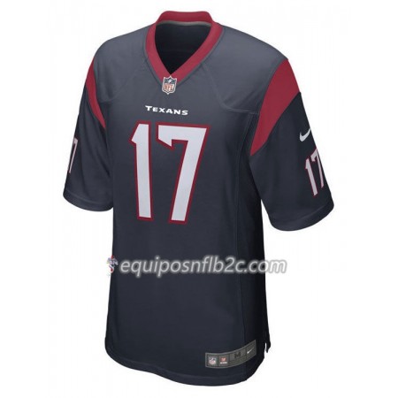 Camiseta Hombre NFL Houston Texans Brock Osweiler 17 Nike Azul